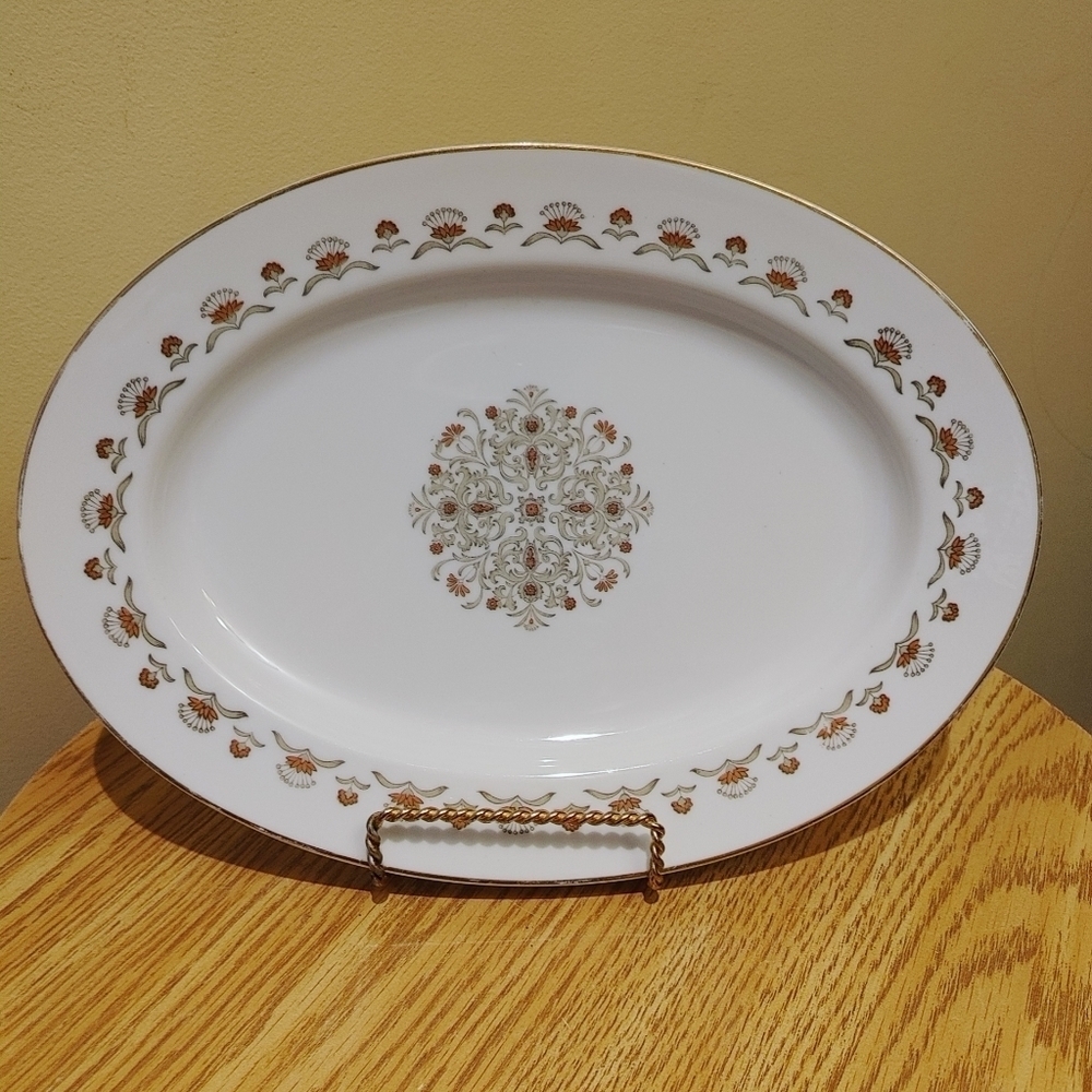 12" in Dynasty‎ Floret Japan Fine China serving platter